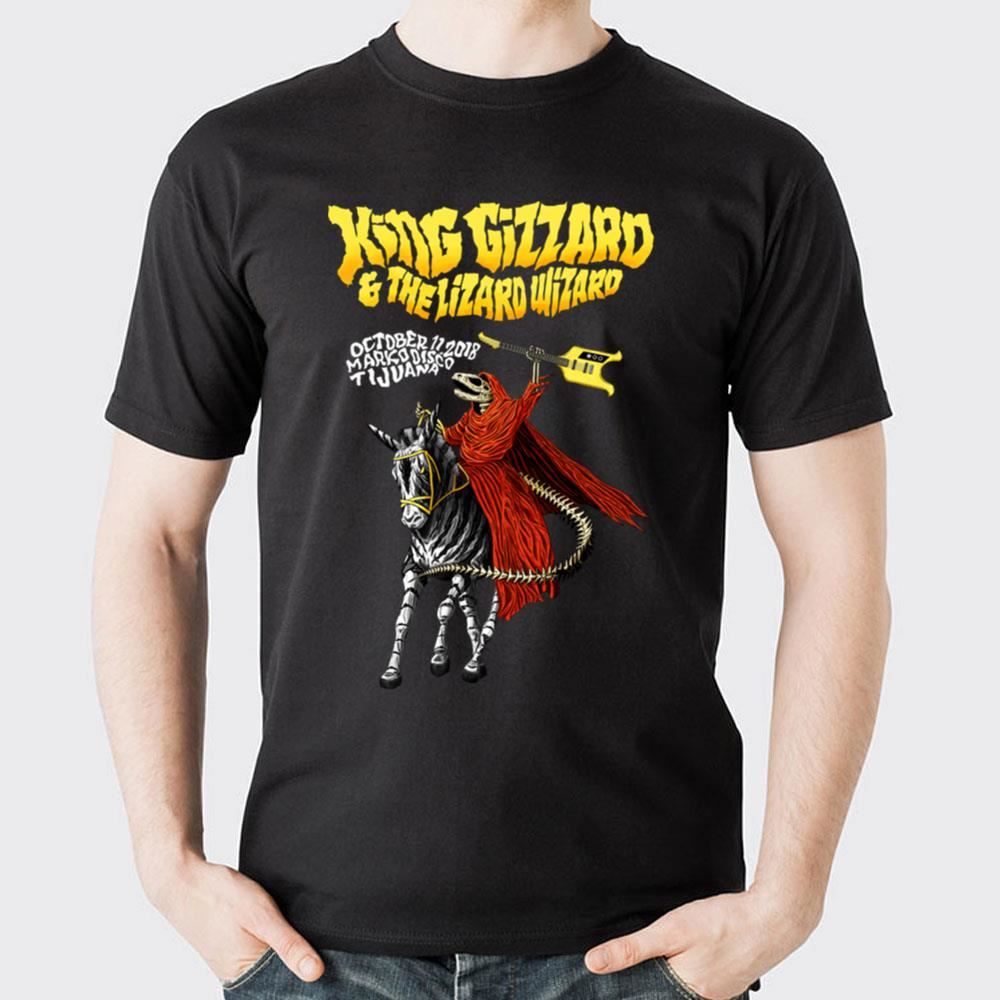 2018 King Gizzard And The Lizard Wizard Limited Edition T-shirts